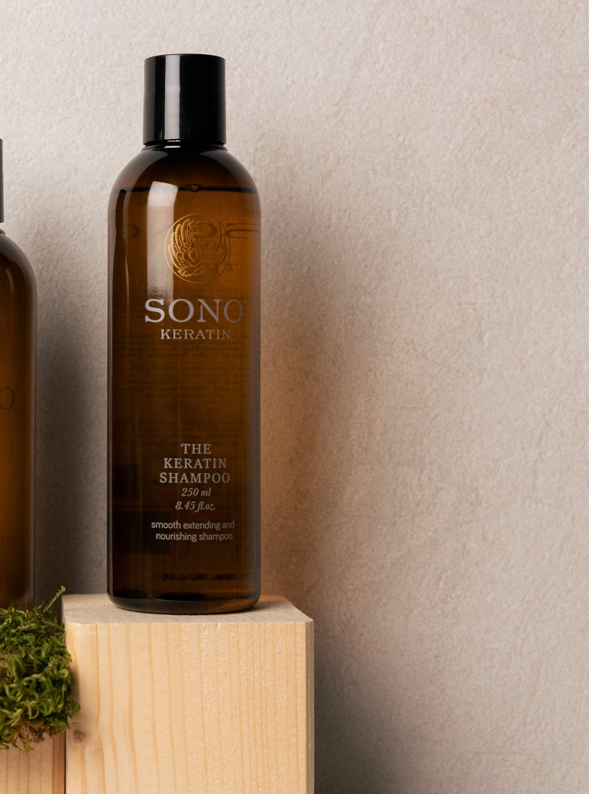 Shampoo con keratina