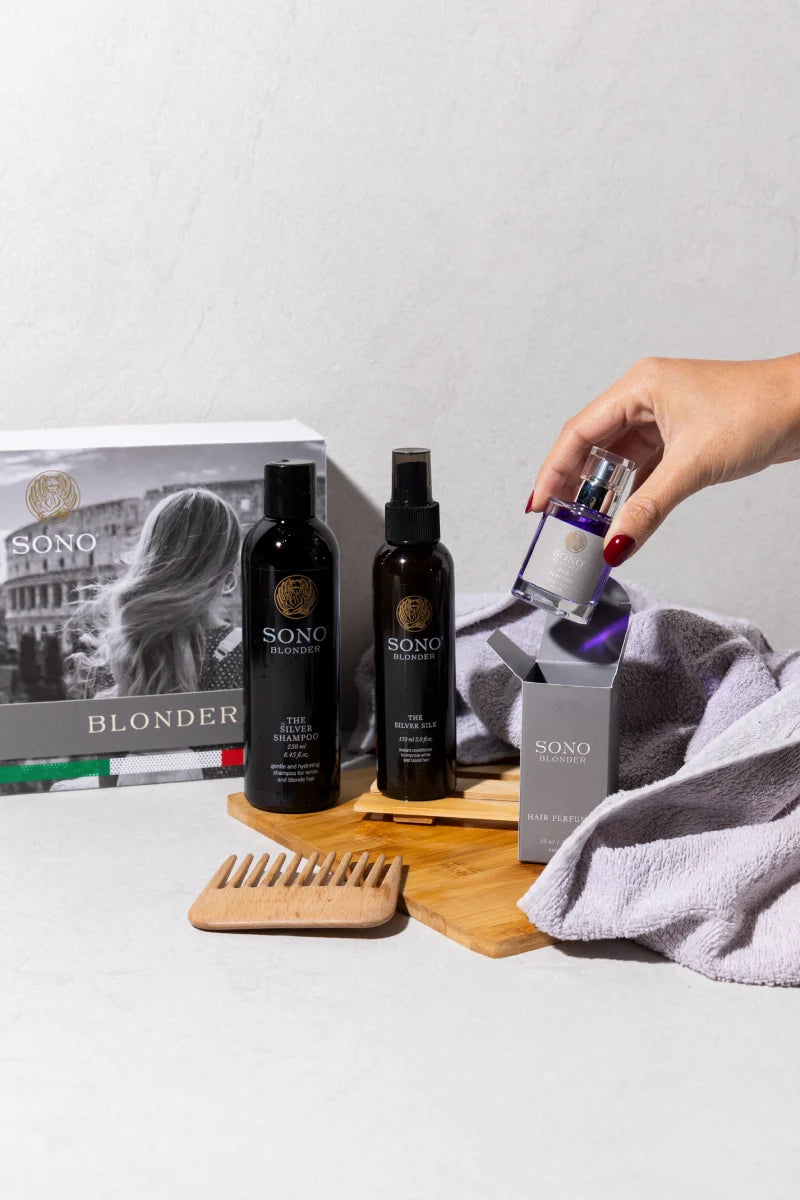 Prodotti per capelli biondi, grigi o decolorati