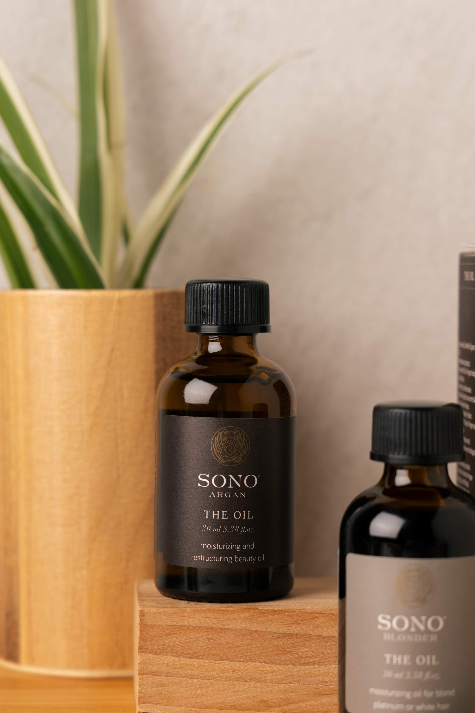 Olio per capelli all'argan
